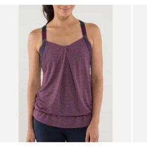 Lululemon Restless tank in purple, Size 12 J71